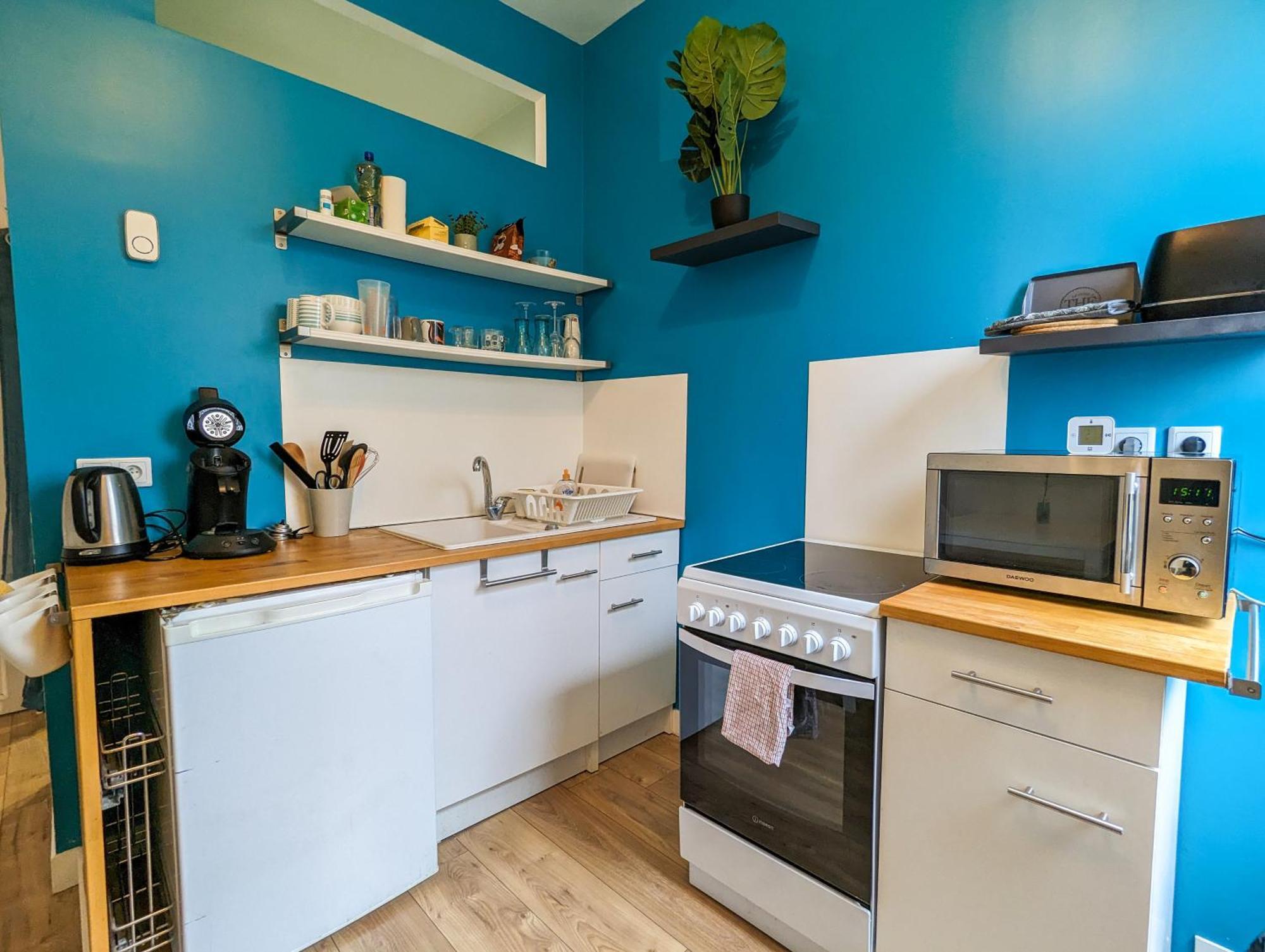 Le Cocon Bleu - Appartement Calme - Parking Gratuit - Fibre Arras Dış mekan fotoğraf